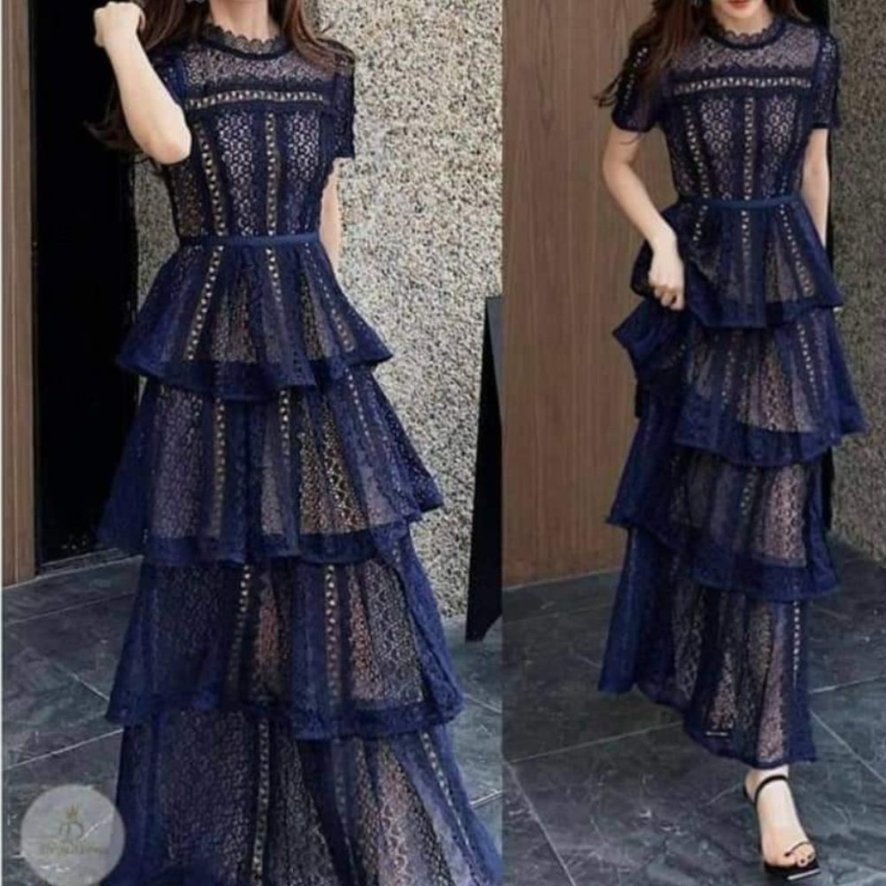Navy Gown